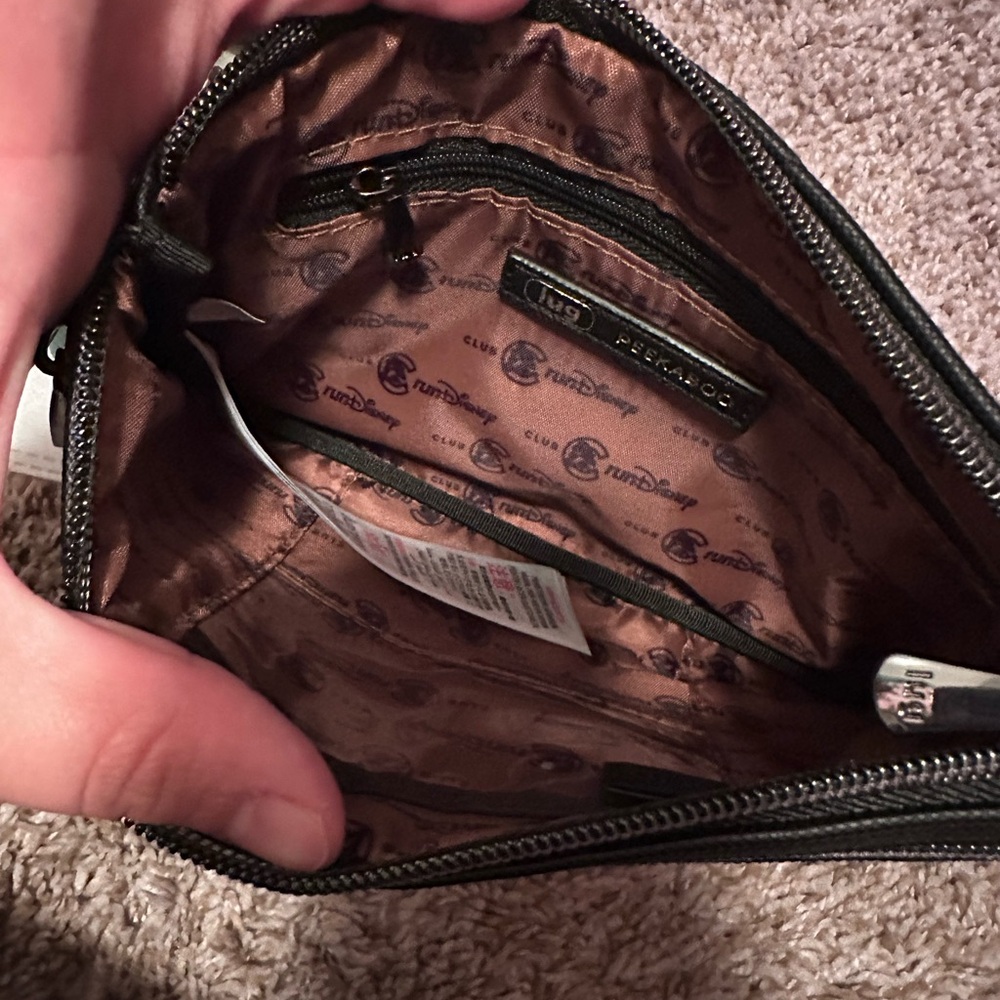 Lug Black Quilted Crossbody Bag - Picture 3 of 3